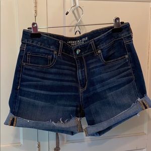 American Eagle Midi denim shorts